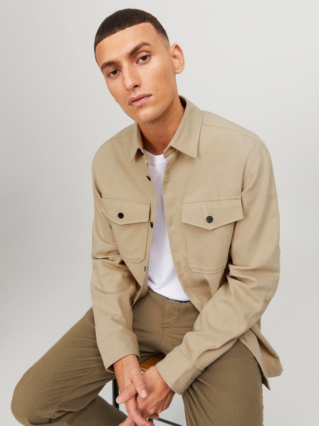 Jack & Jones Comfort Fit Overshirt - 12252726