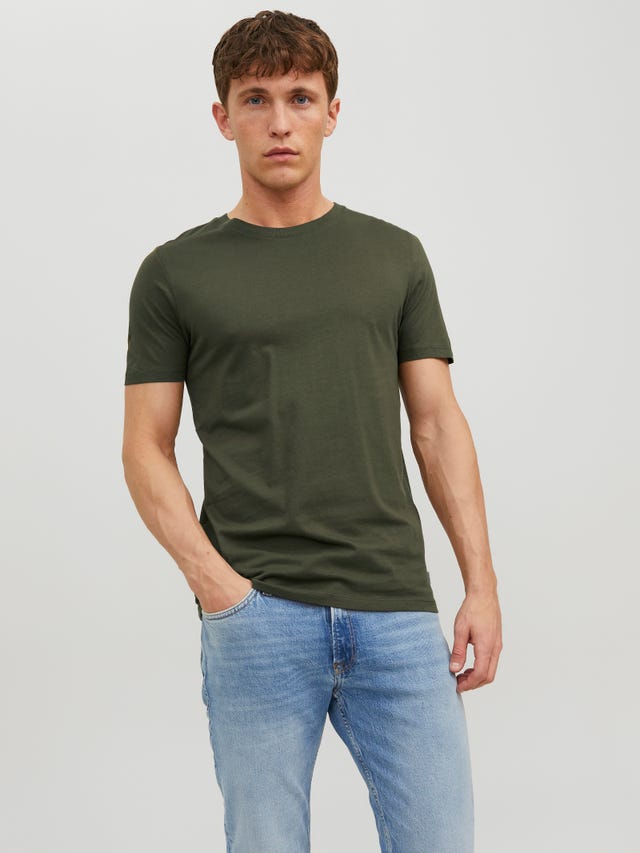 Jack & Jones Vanlig O-hals T-skjorte - 12156101