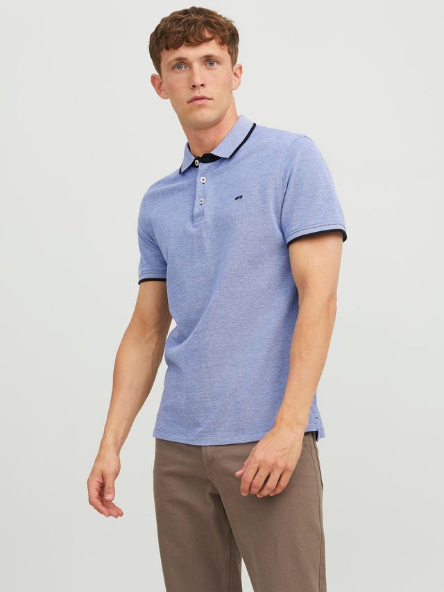 Jack & Jones Bez vzoru Polo límec Tričko - 12136668