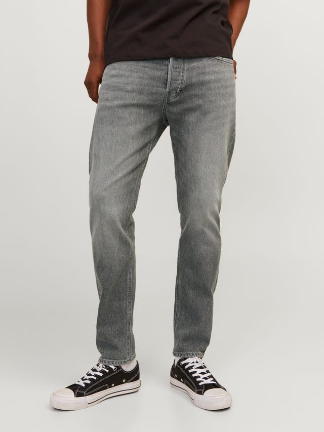 Jack & Jones JJIERIK JJCOOPER SBD 512 W/O BREAKS Jeansy o Krój tapered - 12264557
