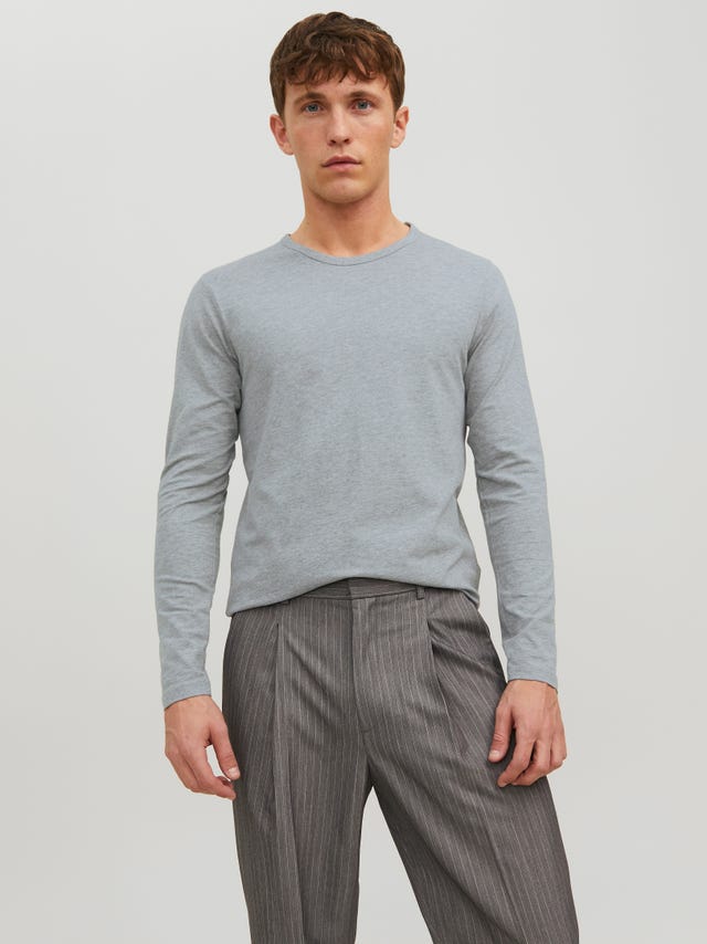 Jack & Jones Plain Crew neck T-shirt - 12059220