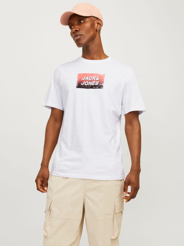 Jack & Jones Camiseta Estampado Cuello redondo - 12255029