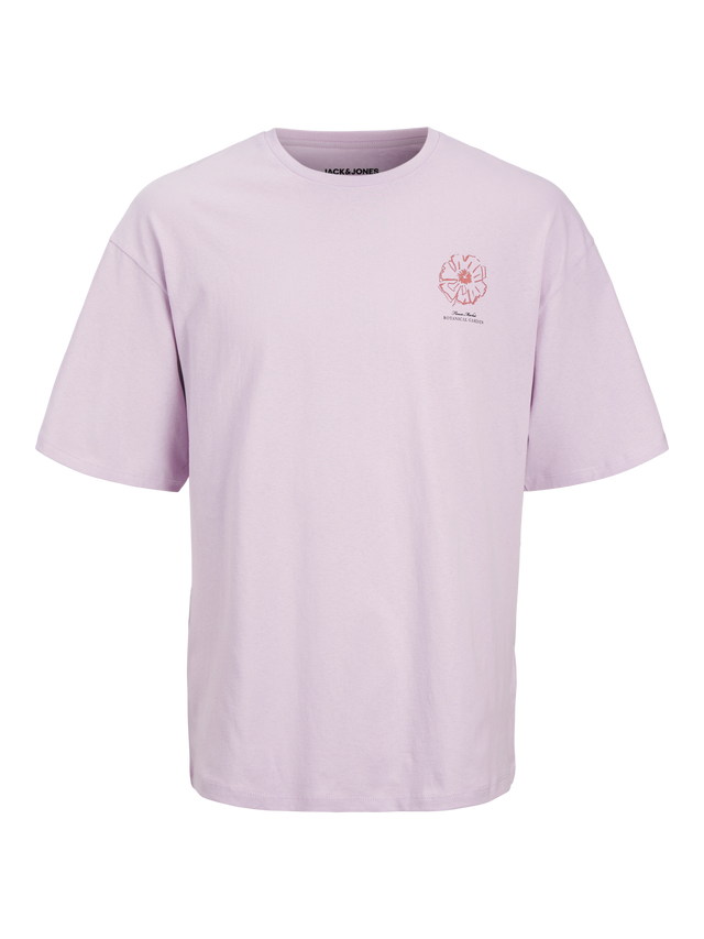 Jack & Jones Printed Crew neck T-shirt - 12273444