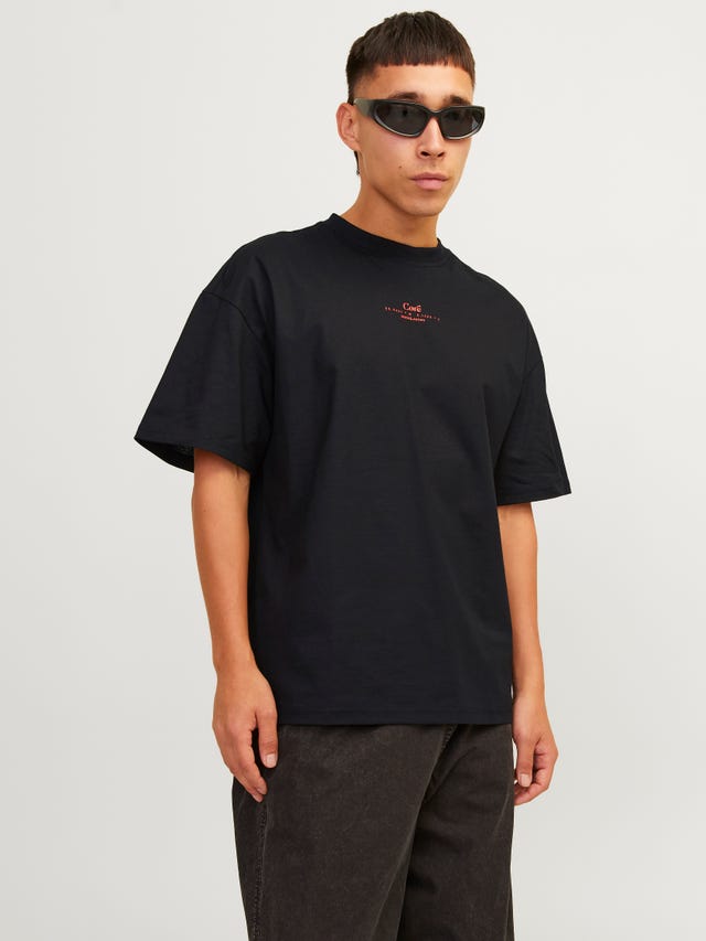 Jack & Jones Printed Crew neck T-shirt - 12256398