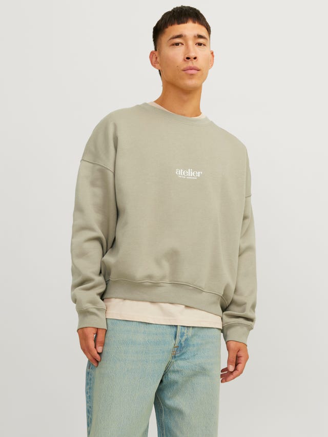 Jack & Jones Printed Sweatshirt - 12262881