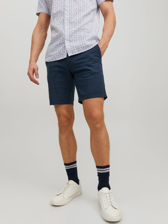Jack & Jones Regular Fit Lühikesed puuvillased püksid - 12229629